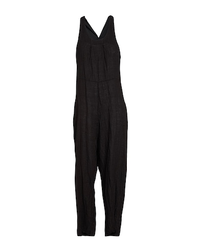 SOKO NI INAI Jumpsuits and Dungarees Black 100% Linen