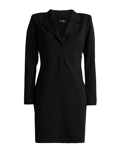LIU •JO Blazer dress Black 95% Polyester, 5% Elastane