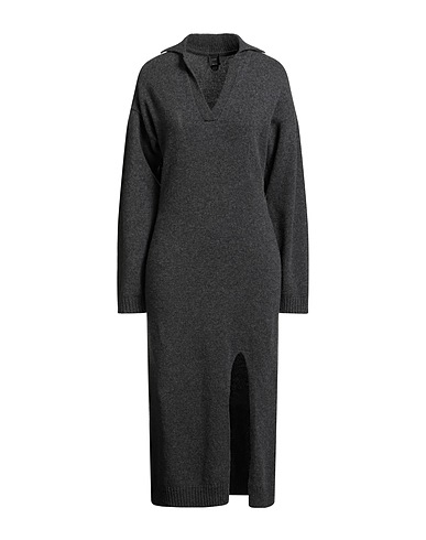 PINKO Vestito midi Piombo 90% Lana, 10% Cachemire