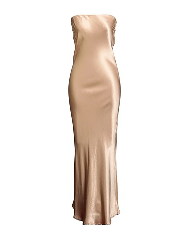 KONTATTO Long dress Beige 100% Viscose