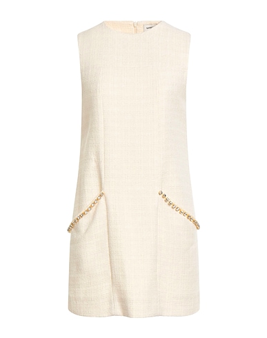 SANDRO Sheath dress 49% Cotton, 25% Viscose, 20% Acrylic, 6% Polyamide, Polyester