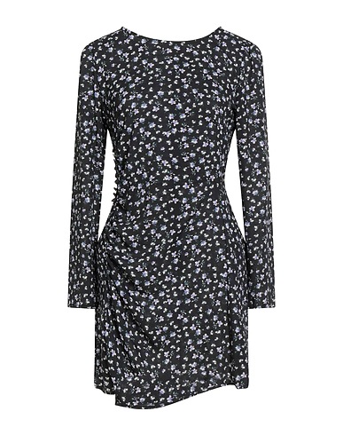ZAHJR Short dress Black 100% Polyester