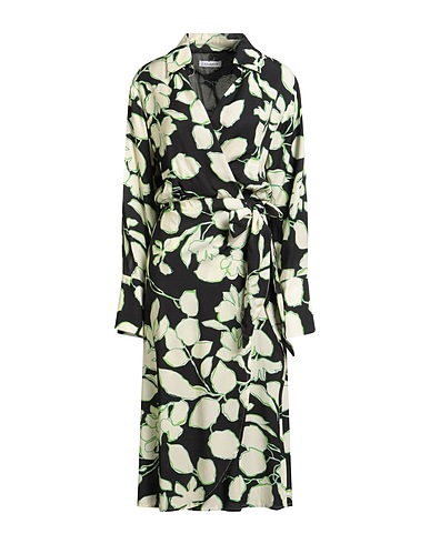 CAFèNOIR Midi dress Black 100% Viscose