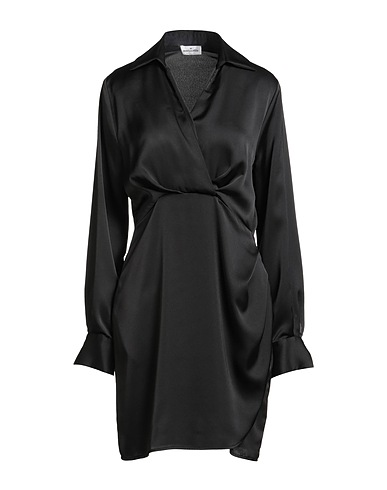 REBEL QUEEN by LIU •JO Short dress Black 97% Polyester, 3% Elastane