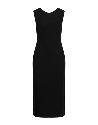 ALAÏA Elegant dress Black 75% Viscose, 25% Polyester