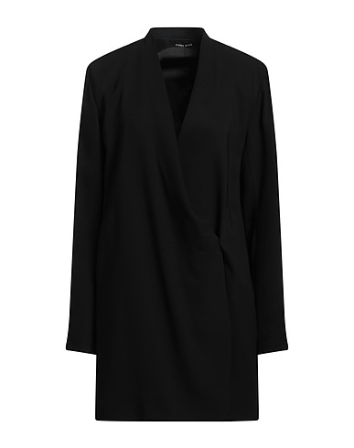 ANINE BING Short dress Black 96% Viscose, 4% Elastane