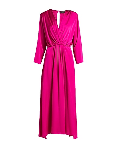 SIMONA CORSELLINI Long dress Purple 100% Polyester