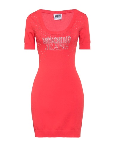 MOSCHINO JEANS Sheath dress 65% Viscose, 35% Polyamide