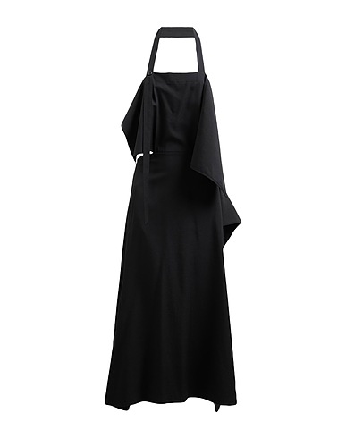 Y'S YOHJI YAMAMOTO Комбинезон на широких бретелях Чёрный 100% Шерсть