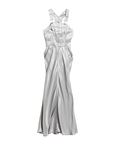 MOSCHINO JEANS Dungarees Grey 79% Polyester, 21% Silk
