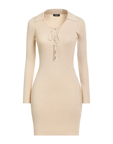 LIU •JO Robe courte Vert militaire 70% Viscose, 30% Polyester