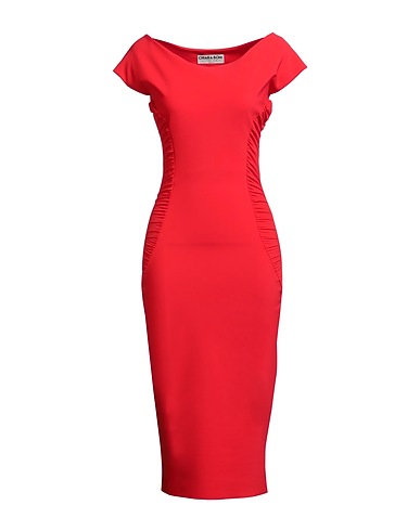 CHIARA BONI LA PETITE ROBE Midi dress Red 72% Polyamide, 28% Elastane