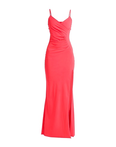 CHIARA BONI LA PETITE ROBE Long dress Coral 72% Polyamide, 28% Elastane