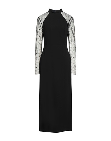 KARL LAGERFELD Elegant dress Black 100% Viscose, Polyamide