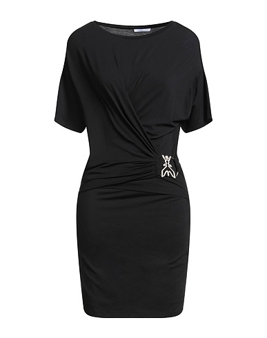 PATRIZIA PEPE Elegant dress Black 96% Lyocell, 4% Elastane