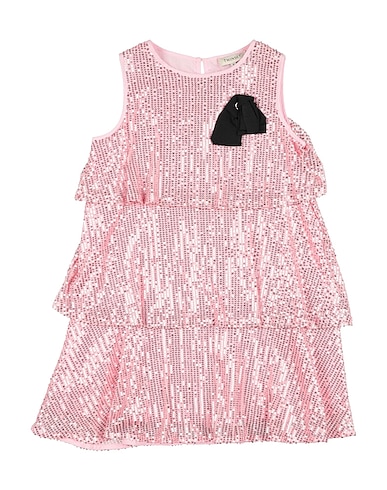 TWINSET Dress Pink 95% Polyester, 5% Elastane