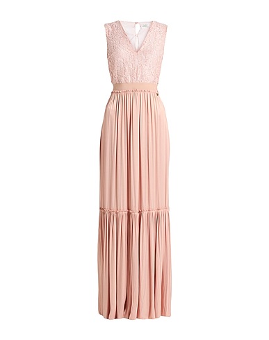 REBEL QUEEN by LIU •JO Long dress Pink 100% Polyester, Viscose