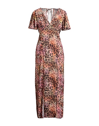 GAëLLE Paris Elegant dress Camel 100% Polyester
