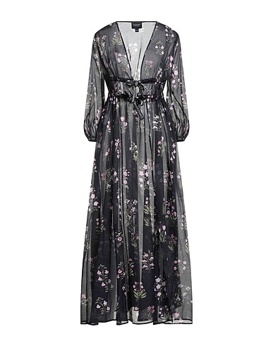 GIAMBATTISTA VALLI Long dress Black 100% Cotton