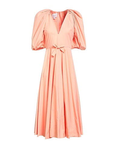 GIAMBATTISTA VALLI Midi dress Salmon pink 100% Cotton