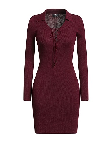 LIU •JO Sheath dress Garnet 70% Viscose, 30% Polyester