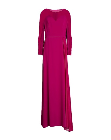 CARLA RUIZ Long dress Mauve 100% Polyester