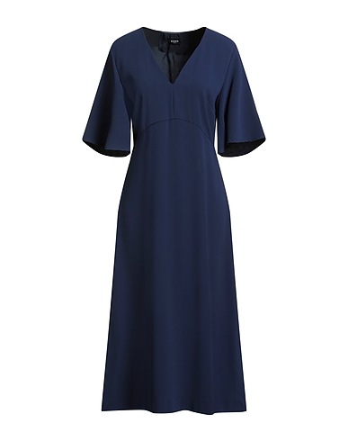 EMME by MARELLA Μίντι φόρεμα Ναυτικό μπλε 100% Πολυεστέρας