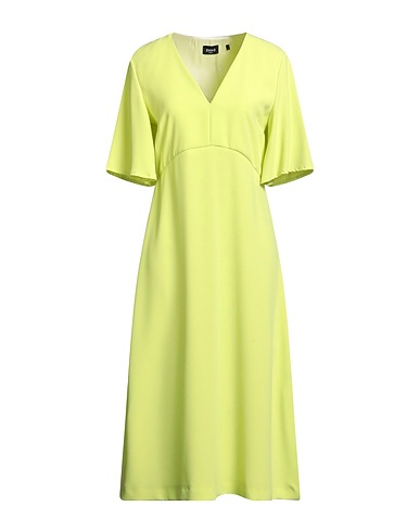 EMME by MARELLA Midi dress Lime green 100% Polyester