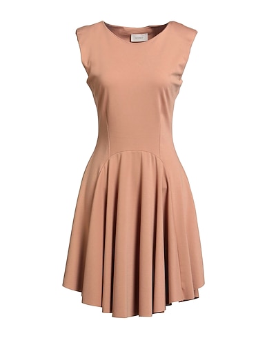 VICOLO Robe mi-longue 70% Viscose, 22% Polyamide, 8% Élasthanne