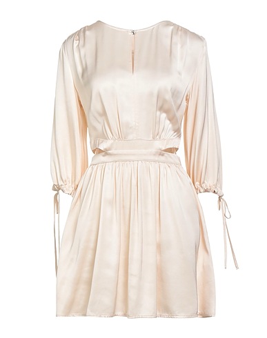 VICOLO Short dress Ivory 100% Viscose