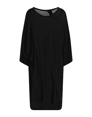 YOHJI YAMAMOTO Short dress Black 100% Wool