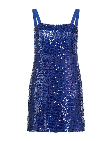 ALICE MILLER Sequin dress BLU 70% Polyester, 28% Polyamide, 2% Elastane