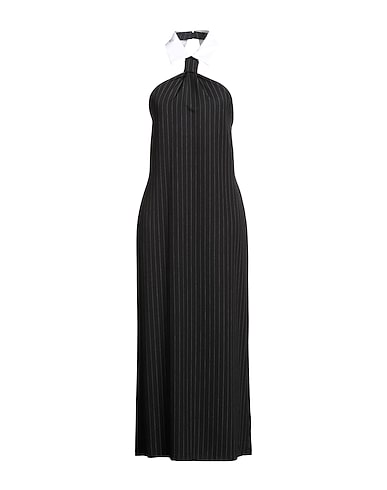 MOTEL Long dress Black 78% Polyester, 18% Viscose, 4% Elastane