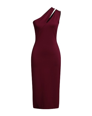 MOTEL Vestito elegante Bordeaux 65% Viscosa, 30% Poliammide, 5% Elastan