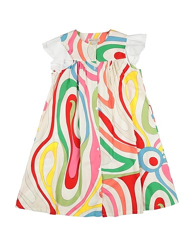 PUCCI Vestito Avorio 100% Cotone