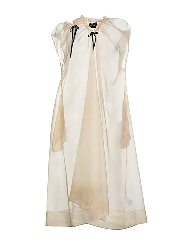 SIMONE ROCHA Midi dress Beige 100% Silk, Polyester