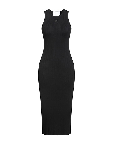 RICHMOND X Midi dress Black 70% Viscose, 30% Polyamide