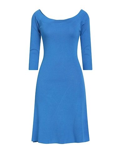 LIU •JO Short dress Azure 80% Viscose, 20% Nylon