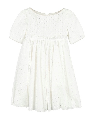 LA STUPENDERIA Dress White 100% Cotton