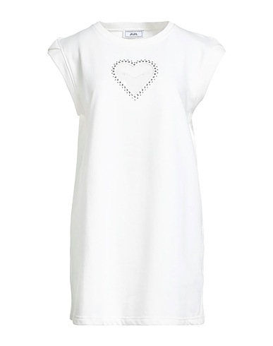 JIJIL Short dress Ivory 85% Cotton, 15% Polyester