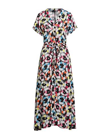 LOVE MOSCHINO Long dress Black 100% Viscose