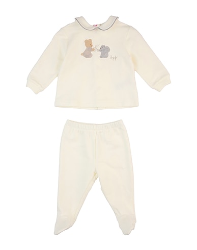IL GUFO Baby co-ord  Cream 94% Cotton, 6% Elastane
