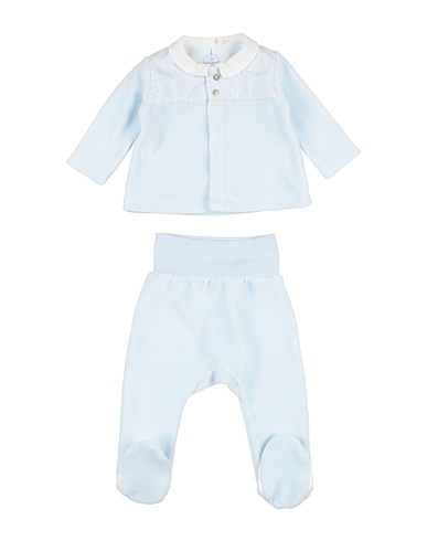 LARANJINHA Baby co-ord  Sky blue 80% Cotton, 20% Polyester