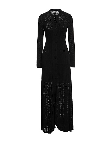 SANDRO Long dress 52% Polyamide, 48% Viscose