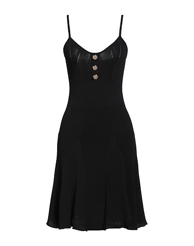BLUGIRL Short dress Black 55% Viscose, 45% Polyamide
