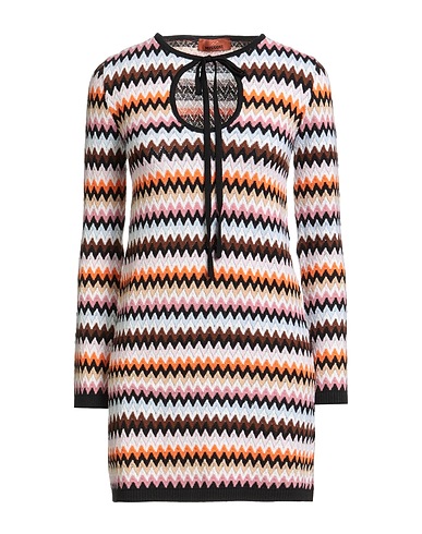 MISSONI Short dress Pink 100% Wool