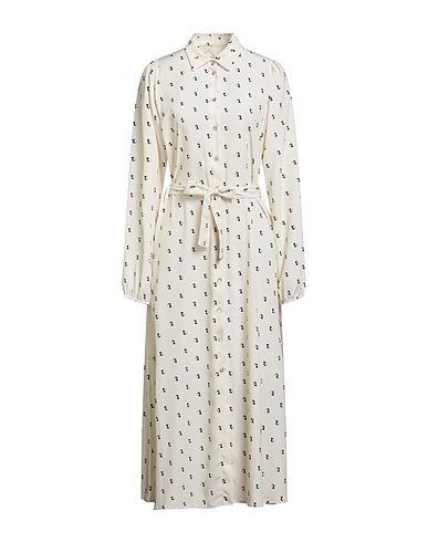 NOIR NOIR Μίντι φόρεμα Φίλντισι 100% Πολυεστέρας