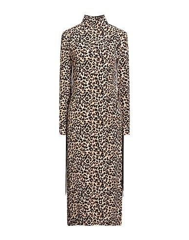 ESSENTIEL ANTWERP Elegant dress Sand 100% Viscose