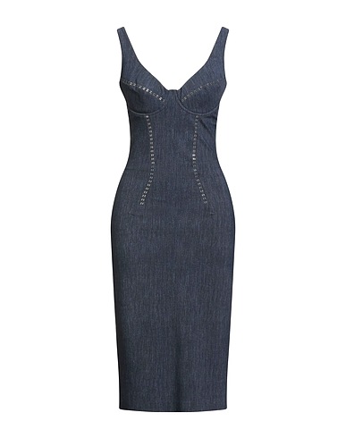 CHIARA BONI LA PETITE ROBE Midi dress Blue 72% Polyamide, 28% Elastane