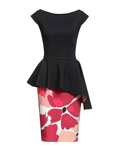 CHIARA BONI LA PETITE ROBE Midi dress Black 72% Polyamide, 28% Elastane